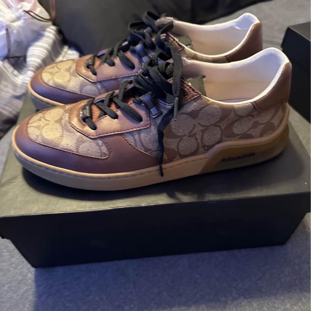 Selling my slightly used coach sneakers